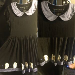 COPY - Spirited away no face Peter Pan dress